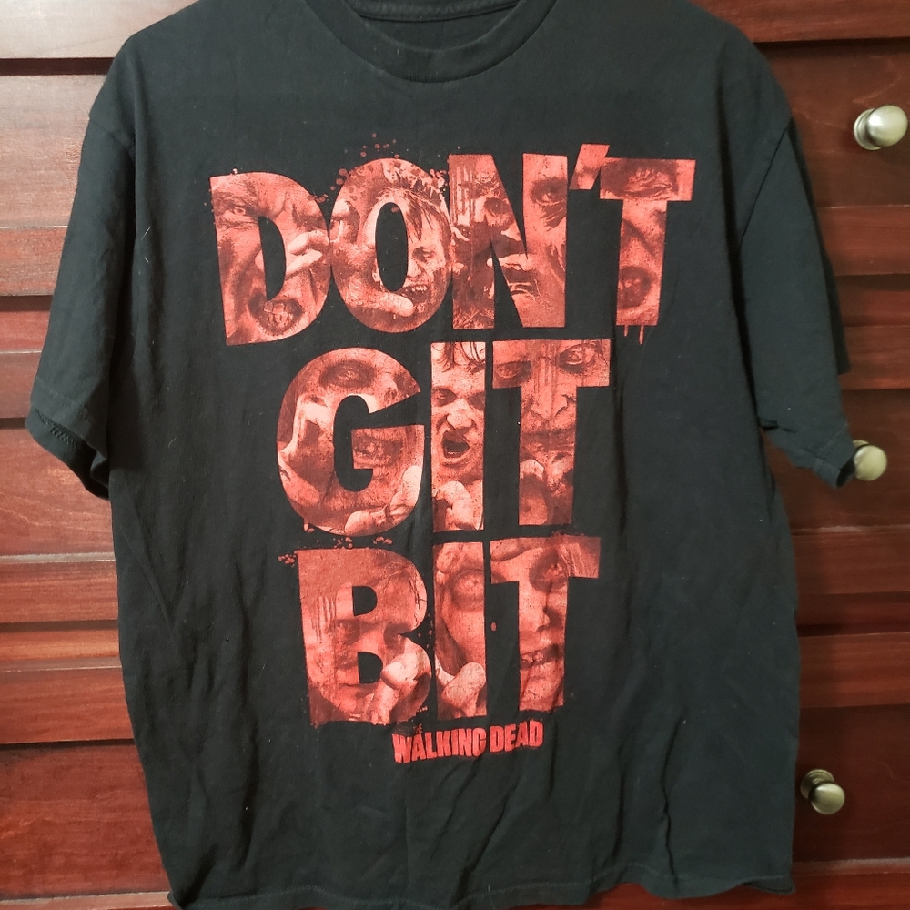 2012 Amc The Walking Dead Dont Git Bit shirt
